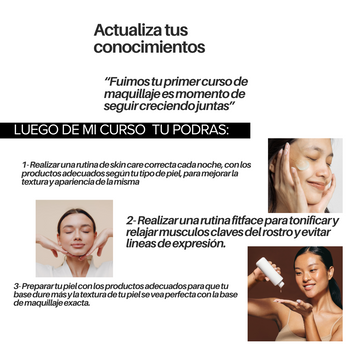 MAKEUP CLASS- ALL ABOUT THE SKIN - PERFECCIONAMIENTO